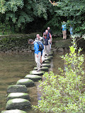 Stepping stones make a good crossing!