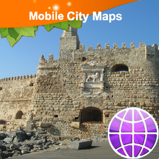 Heraklion Street Map LOGO-APP點子