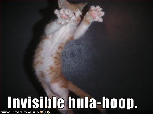 Invisible hula-hoop