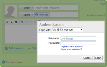 JS-KIT AUTHENTICATION