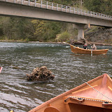 Launch of boats for the 2009 McKenzie River Wooden Boat Parade