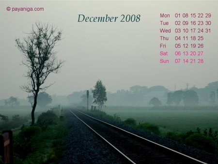 Desktop Calendar: December 08