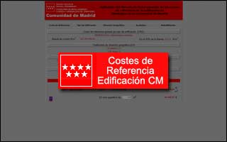Costes de Referencia Edificación - Comunidad de Madrid