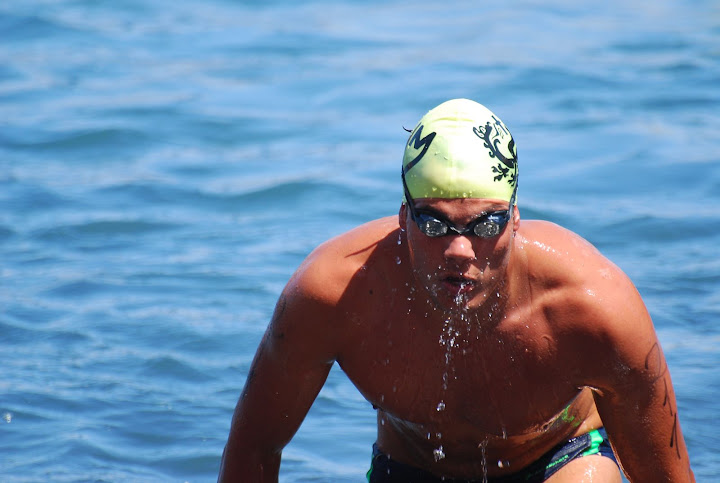Diego Mesa, ganador Travesía Fiesta del Mar