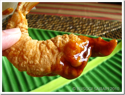 Camaron Rebosado with Sweet and Sour Sauce© BUSOG! SARAP! 2010 Camaron Rebosado with Sweet and Sour Sauce© BUSOG! SARAP! 2010