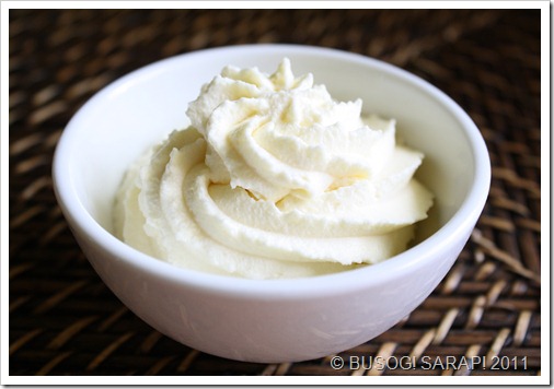 WHIPPED VANILLA CREAM© BUSOG! SARAP! 2011