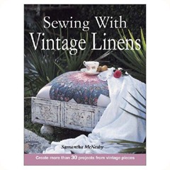 sewing vintage linens