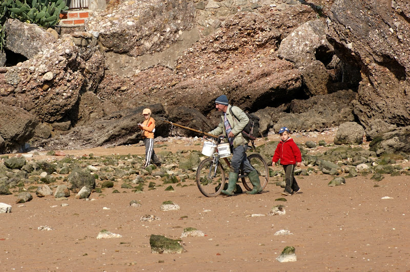 à pesca de bicicleta, Comenda