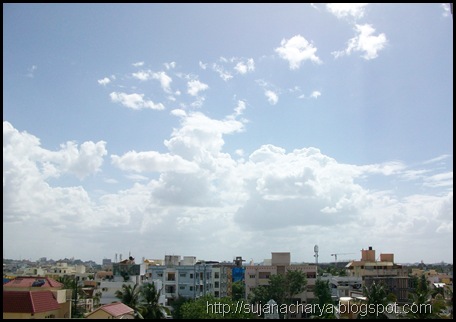 Dry sky