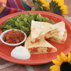 Apple Chicken Quesadillas