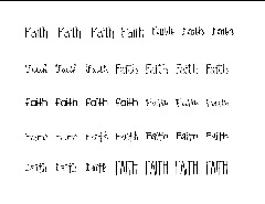 Faith Sheet