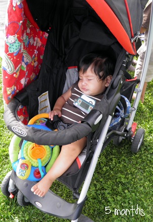 gio 5 months sleeping
