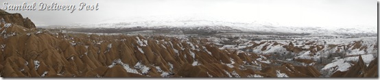 Cappadocia in snow