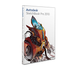 Autodesk Sketchbook Pro 2010 Commercial New Standalone Additional Seat