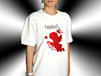 Unisex White T - Red Cupid