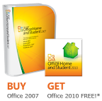 Microsoft Office Home & Student 2007 - 3 users