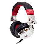 ifrogz EarPollution DJ Style Headphones - Silver Spider