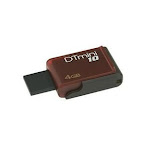 Kingston Data Traveler Mini 10 USB 2.0 Flash Drive - 4GB