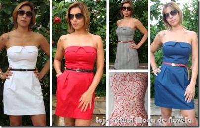 minivestido tulipa moda de novela estilo renatinha minivestido tulipa moda de novela estilo renatinha