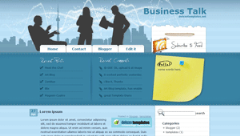 business-talk-blogger-templates