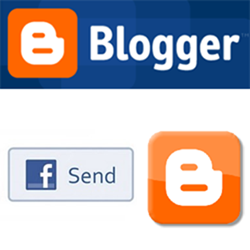 Facebook send button for Blogger  