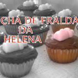 Encomenda: mini-cupcakes do chá de fraldas da Helena