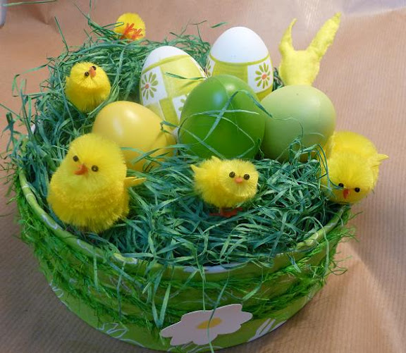Ostern: Osternest basteln