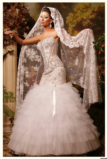 صور فساتين زفاف 2013 - اجمل فساتين الزفاف لعام 2013