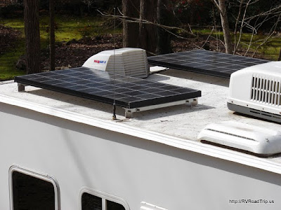 Mounted Solar Panels