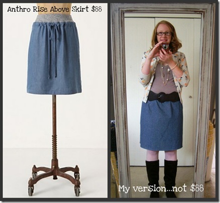 Anthro Knock Off_Rise Above Skirt