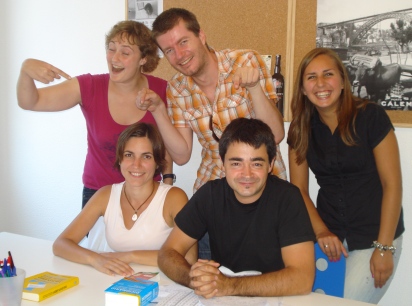 Group of Portuguese Language Students
