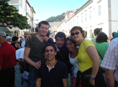 Group trip out side of Porto
