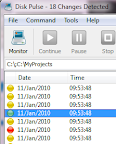 Check Changes on a Drive or Directory Using Disk Pulse