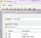 Batch Rename, Copy, Move of Files Using File Grinder