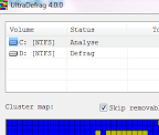 UltraDefrag, A Portable Disk Defragmenter for Windows