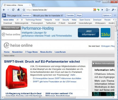 Google Chrome With Google Translate Feature Google Chrome With Google Translate Feature