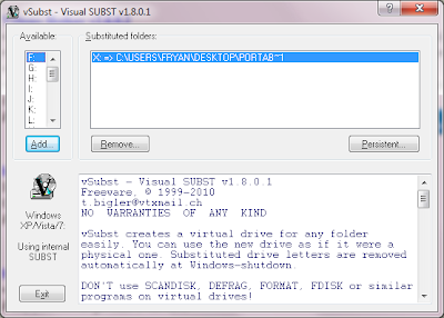 Virtual Drive Letter For Your Local Hard Disk Folder Virtual Drive Letter For Your Local Hard Disk Folder