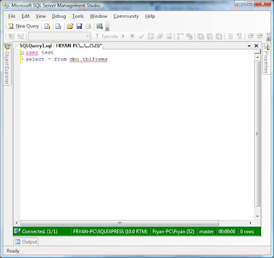 SQL Server 2008 SSMS Query Editor Status Bar color SQL Server 2008 SSMS Query Editor Status Bar color