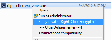 Encrypt Any File From Context Menu With Right Click Encrypter