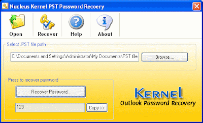 Instant Outlook PST Password Recovery