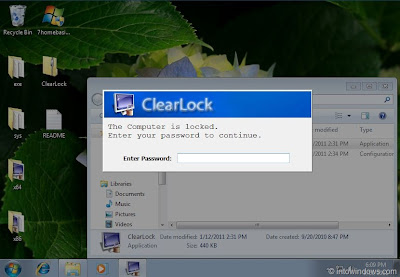 Display Your Desktop While Your System Is Locked With ClearLock