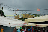 Beras Terbakar banner is torn