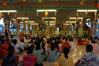 crowd in the temple crowd in the temple