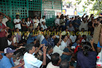 crowd at Court Malai Temple crowd at Court Malai Temple