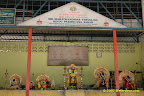 The deities: Vinayagar, Sivalingam, Muruga, Vishnu, Amman