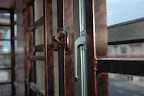 window handle too close to grille