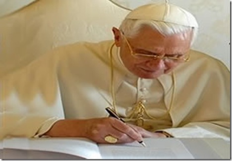 Em carta Papa pede aos catolicos brasileiros que se posicionem contra casamento gay