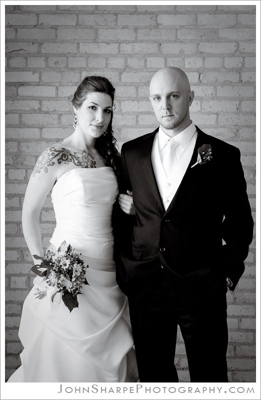 Minneapolis Bride and Groom portrait