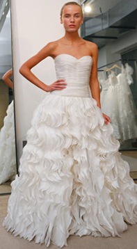 OSCAR DE LA RENTA NY Bridal FW2010 10-20-09