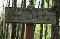 Bagley Seam Trailhead Marker Photo